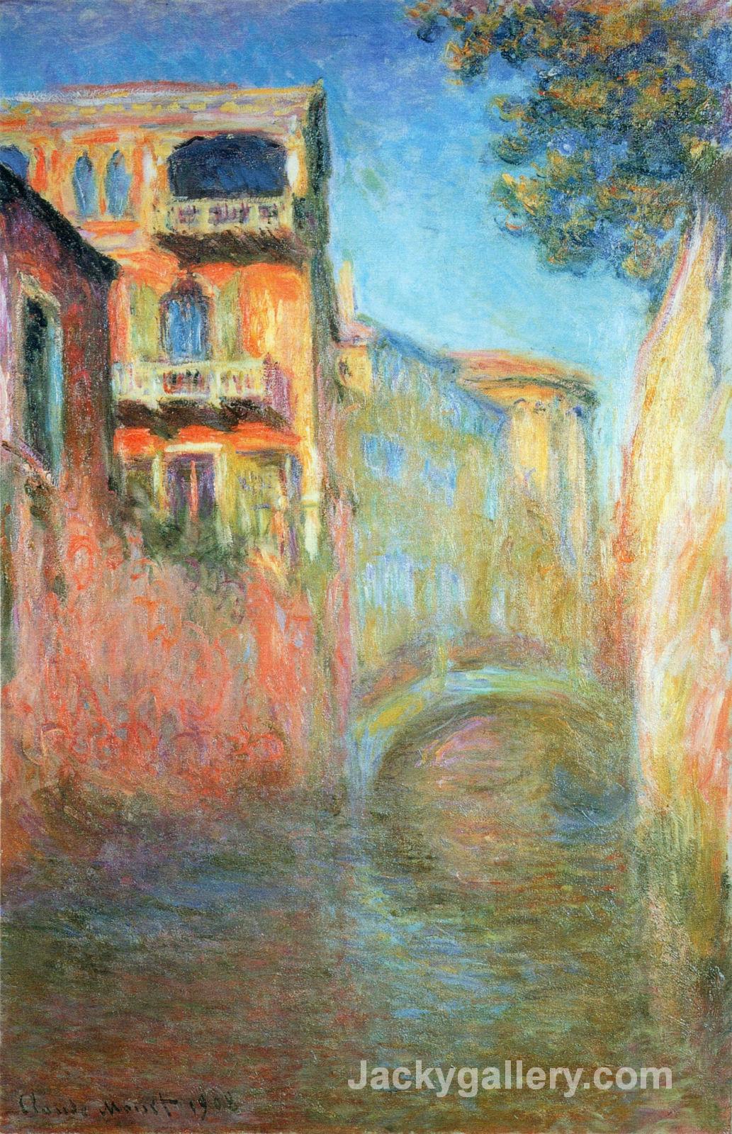 Rio della Salute 03 by Claude Monet paintings reproduction